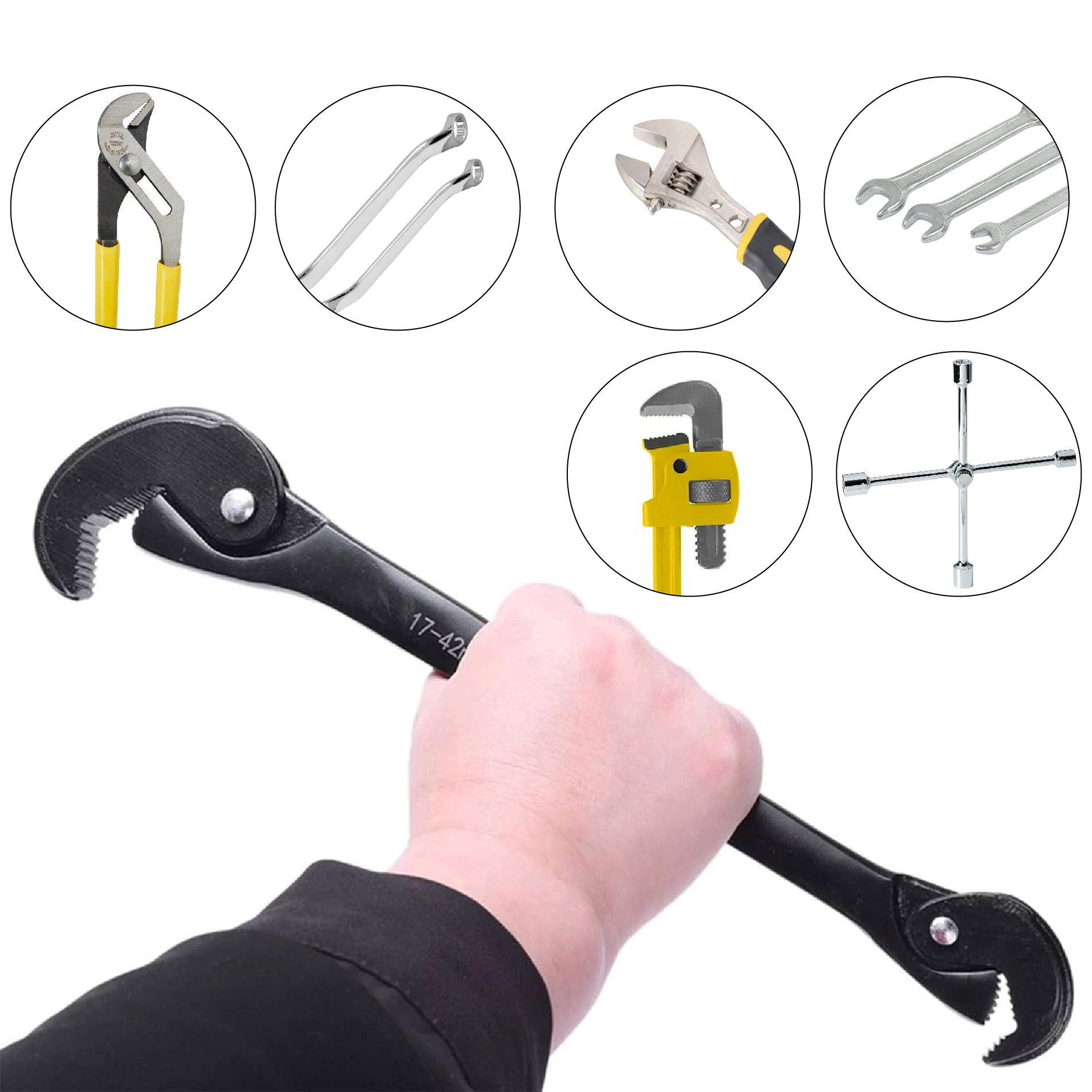 Llave Doble Multiusos Universal Tipo C